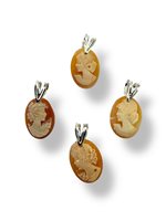 Colgante Mandile 1922 Mujer Cammei  in Plata Conchiglia 2MCICM140 - 2MCICM140